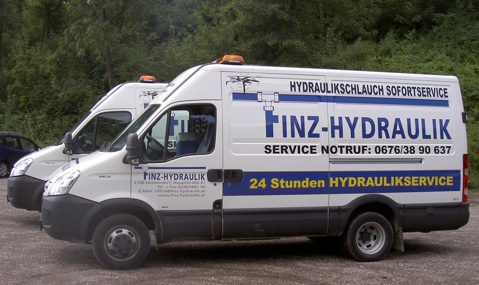 Fahrzeug der Finz Hydraulik GmbH
